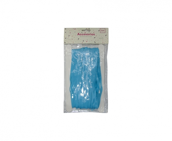 GUIRNALDAS PLASTICA (2X1M) CELESTE