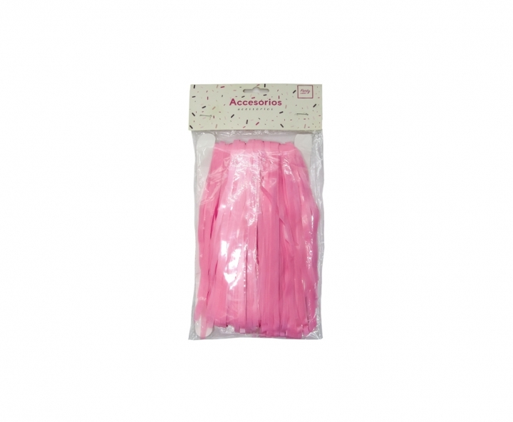 GUIRNALDAS PLASTICA (2X1M) ROSADO