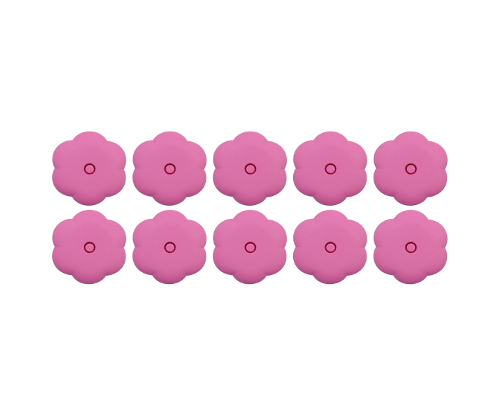 BASE P/ SOPORTE GLOBO 10P (8X1.5CM) ROSADO