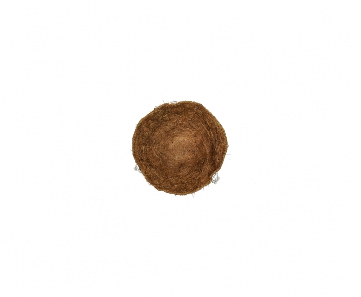 MACETA COLGANTE COCO (20X10CM) BLANCO