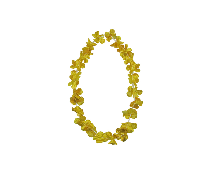 COLLAR DE FLOR DORADO