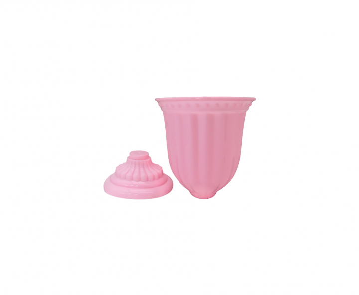 MACETA PLASTICA (13X18CM) ROSADO