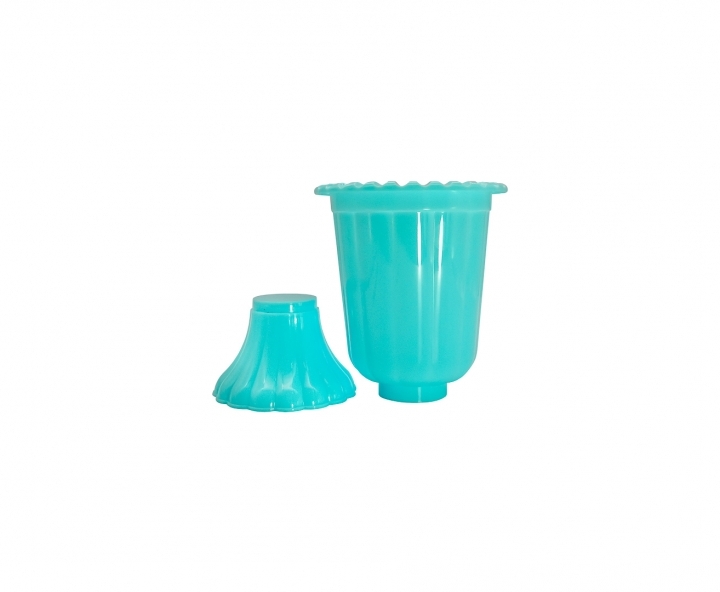 MACETA PLASTICA (13X19) TIFFANY