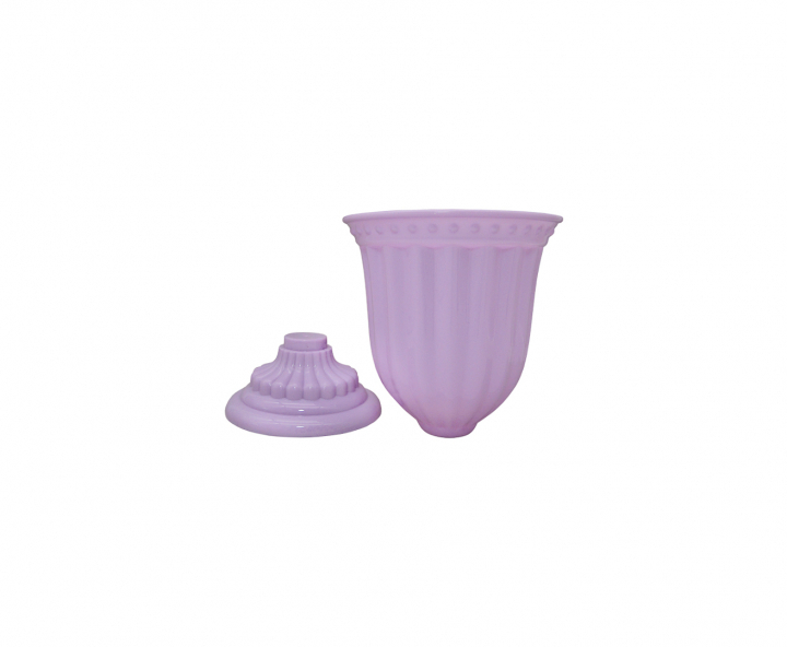 MACETA PLASTICA (13X18CM) PURPURA CLARO