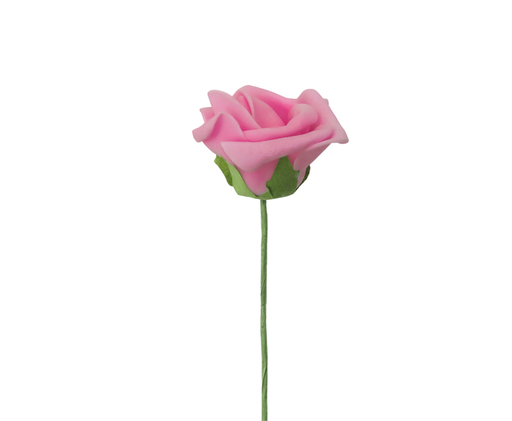 FLOR ARTIFICIAL 5P (4.5CM) ROSADO OSCURO