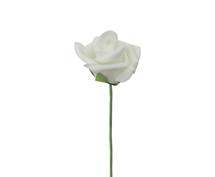 FLOR ARTIFICIAL 5P (4.5CM) BLANCO