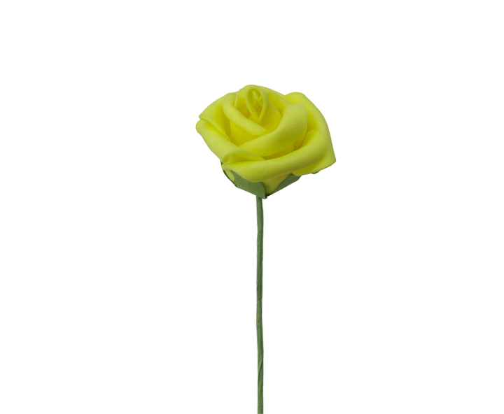 FLOR ARTIFICIAL 5P (4.5CM) AMARILLO