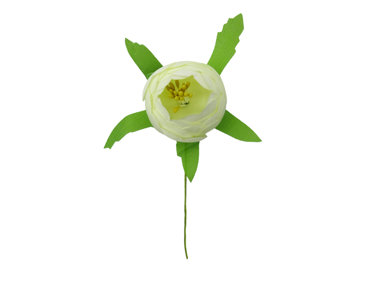 FLOR ARTIFICIAL 6P (4.5CM) MARFIL