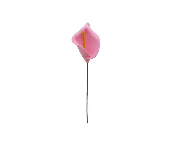 FLOR ARTIFICIAL 12P (2.5CM) ROSADO OSCURO