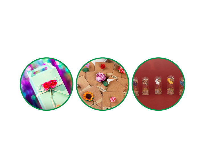FLOR ARTIFICIAL 12P (2.5CM) ROSADO CLARO