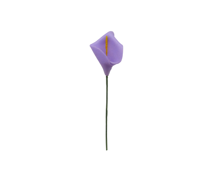 FLOR ARTIFICIAL 12P (2.5CM) PURPURA
