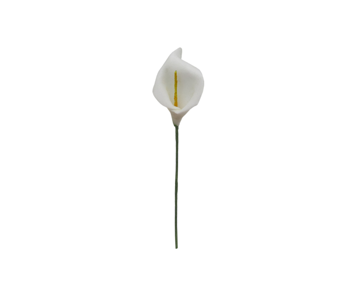 FLOR ARTIFICIAL 12P (2.5CM) BLANCO