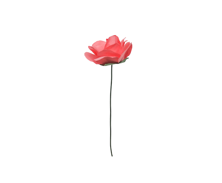 FLOR ARTIFICIAL 6P (3CM) ROSADO OSCURO