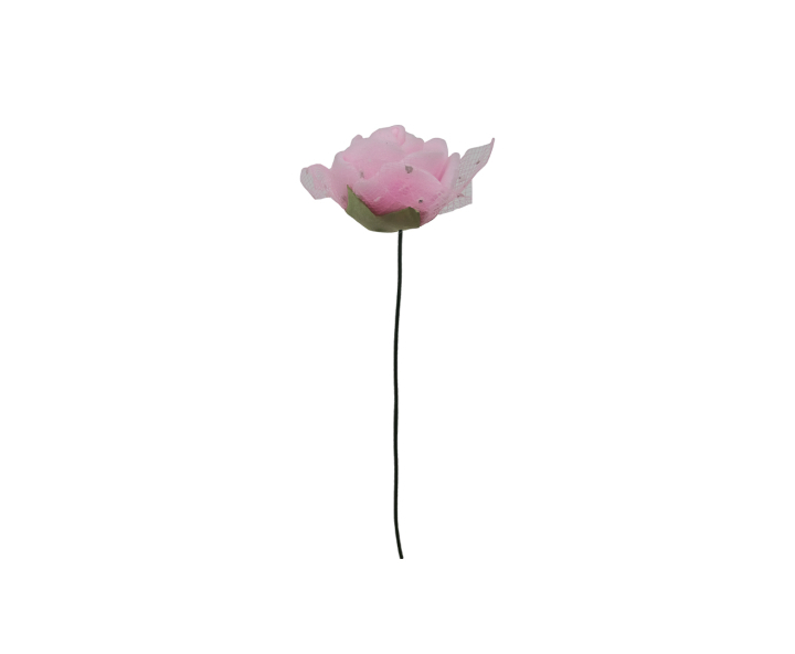 FLOR ARTIFICIAL 12P (2CM) ROSADO OSCURO