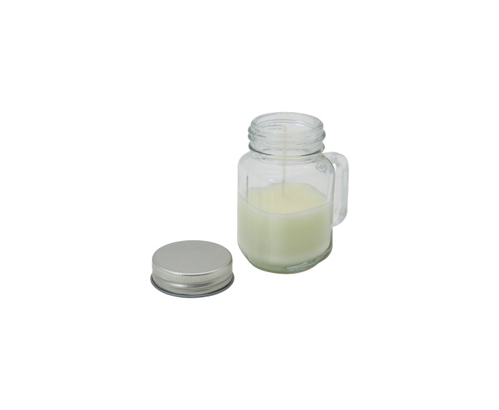 VELA AROMATIZADA JARRITA (5.5X7.5CM) BLANCO