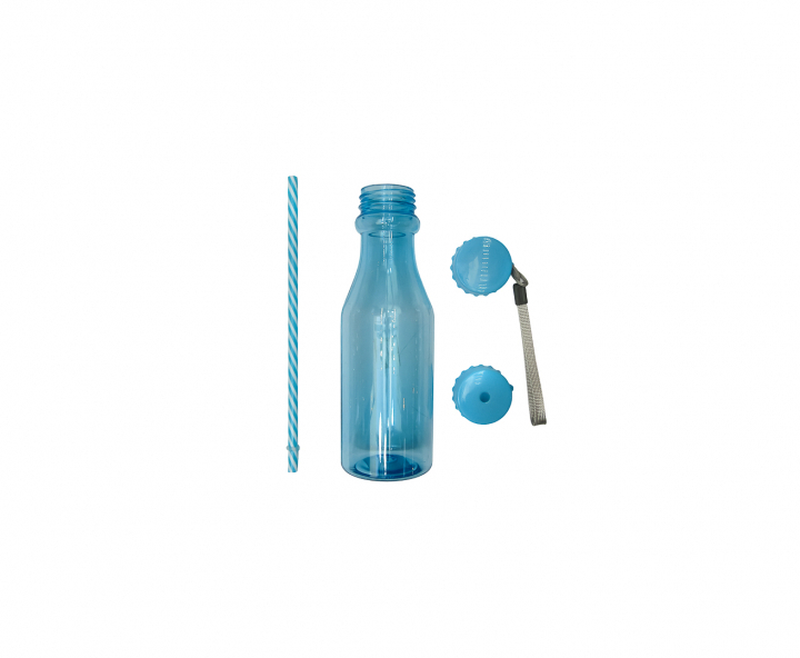 HOPPY PLASTICO DOBLE TAPA CELESTE