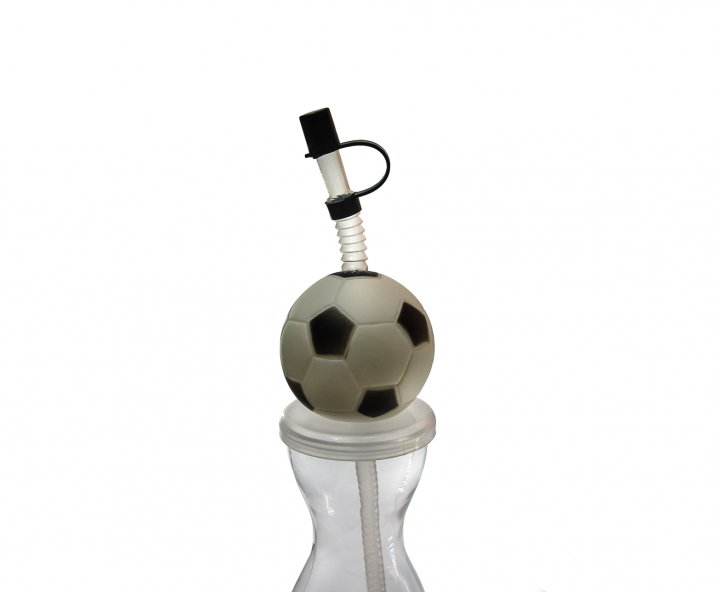 HOPPY PLASTICO PELOTA (540ML) TRANSP.