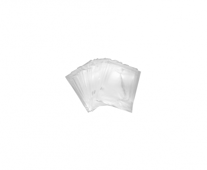 BOLSA PLASTICA 100P (12X12CM) TRANSP.