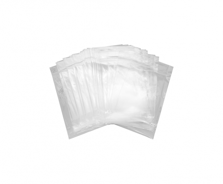BOLSA PLASTICA 100P (14X21CM) TRANSP.