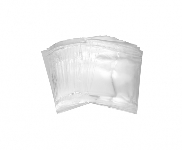 BOLSA PLASTICA 100P (18X20.5CM) TRANSP.