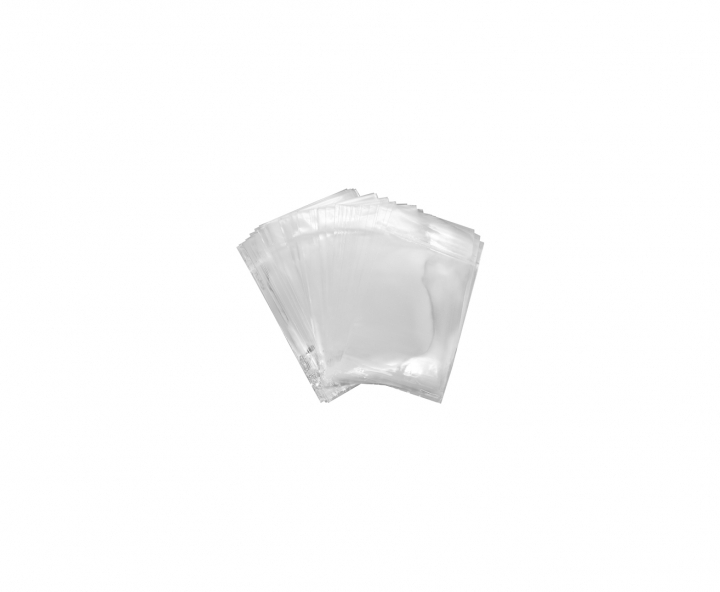 BOLSA PLASTICA 100P (10X13CM) TRANSP.