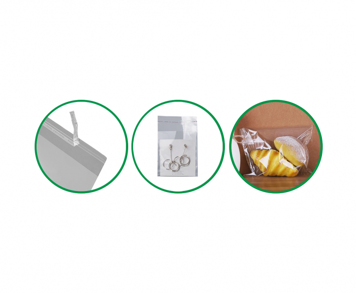 BOLSA PLASTICA 100P (10X13CM) TRANSP.