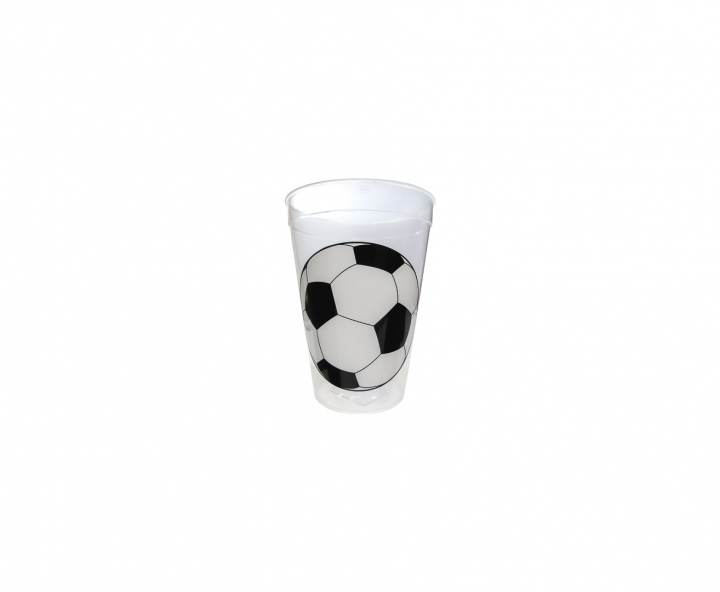 HOPPY PLASTICO PELOTA (540ML) TRANSP.