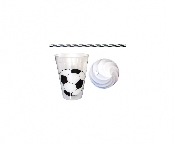 HOPPY PLASTICO PELOTA (540ML) TRANSP.