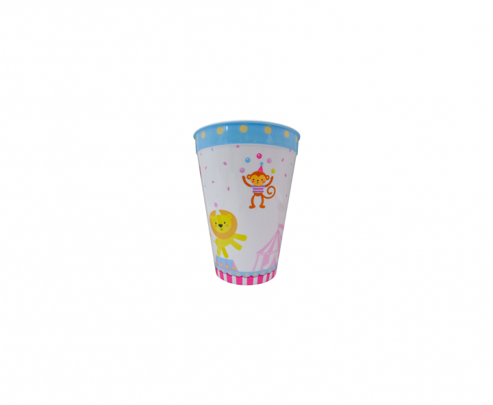 HOPPY PLASTICO CIRCO (450ML) BLANCO