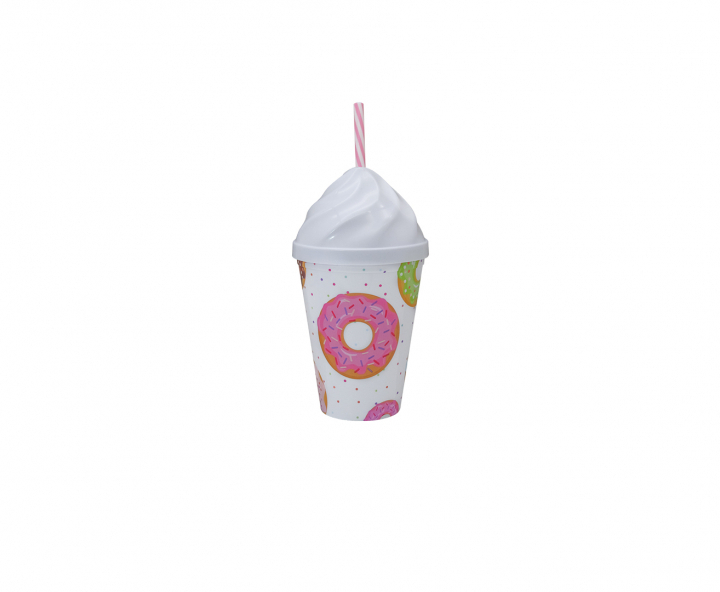 HOPPY PLASTICO ROSQUILLA (450ML) BLANCO