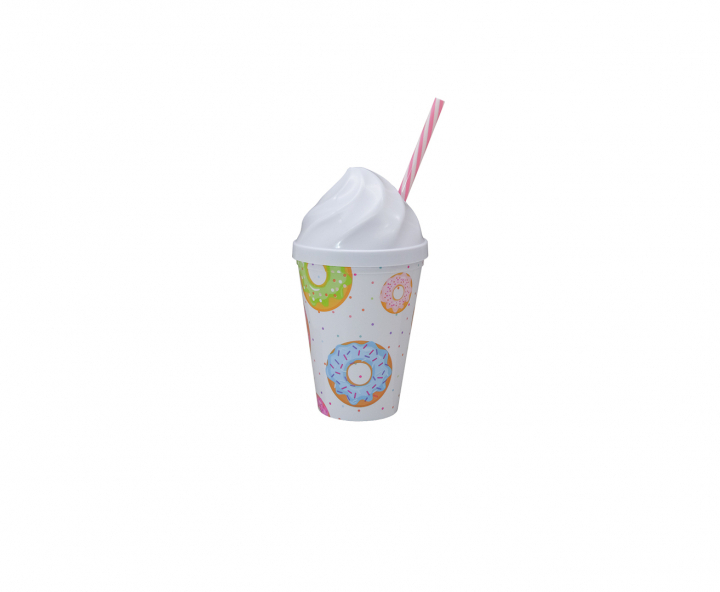 HOPPY PLASTICO ROSQUILLA (450ML) BLANCO