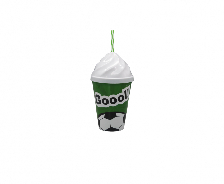 HOPPY PLASTICO “GOOOL” (400ML) VERDE