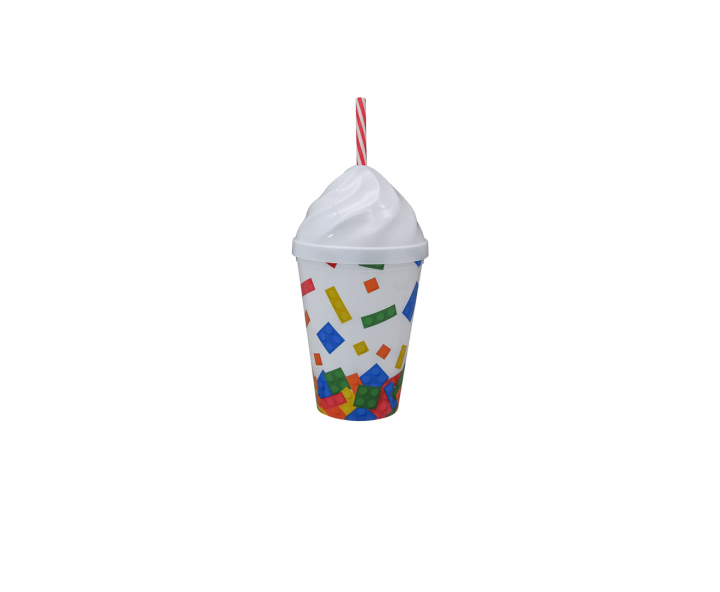 HOPPY PLASTICO BLOQUE (450ML) BLANCO