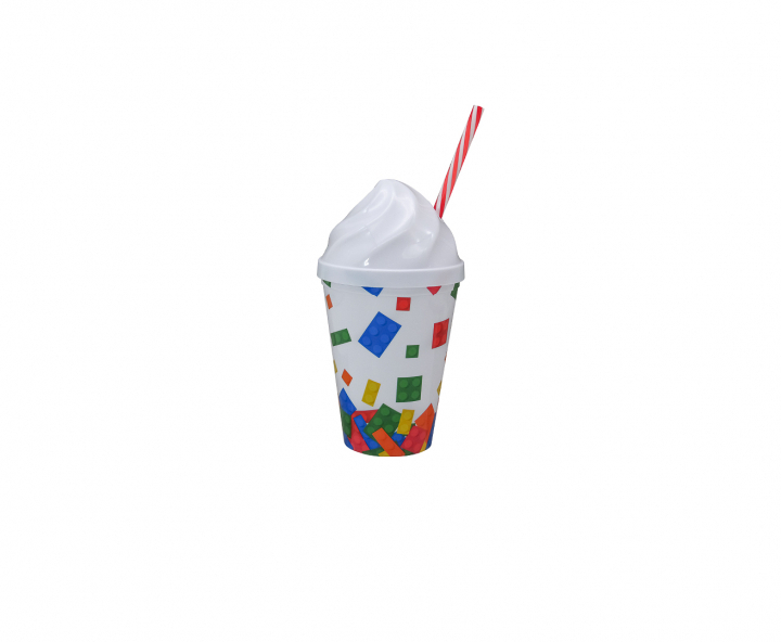 HOPPY PLASTICO BLOQUE (450ML) BLANCO