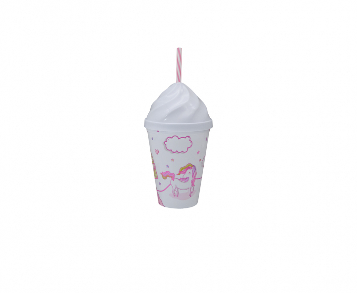 HOPPY PLASTICO PRINCESA (450ML) BLANCO