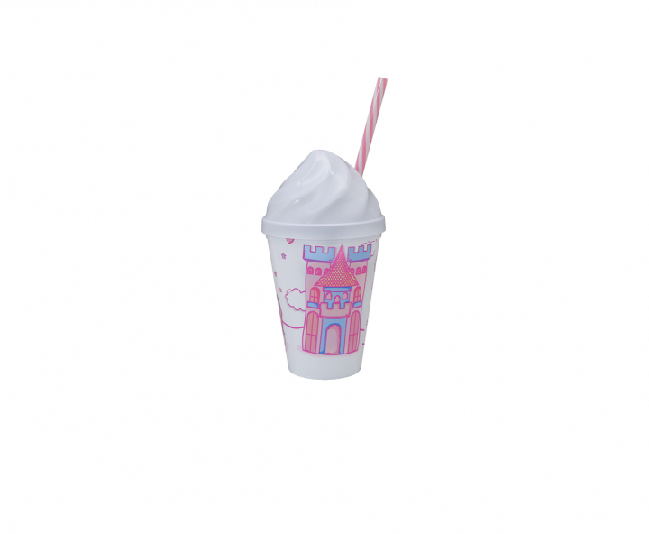 HOPPY PLASTICO PRINCESA (450ML) BLANCO