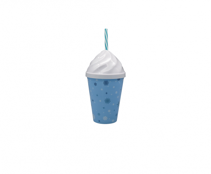 HOPPY PLASTICO NIEVE (400ML) CELESTE