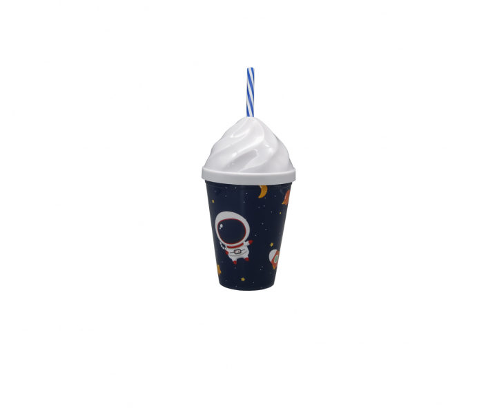 HOPPY PLASTICO ESPACIO (400ML) AZUL