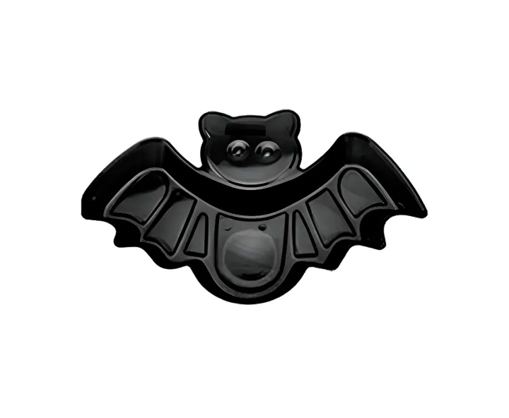 PLATO MURCIELAGO (29X19X3CM) NEGRO