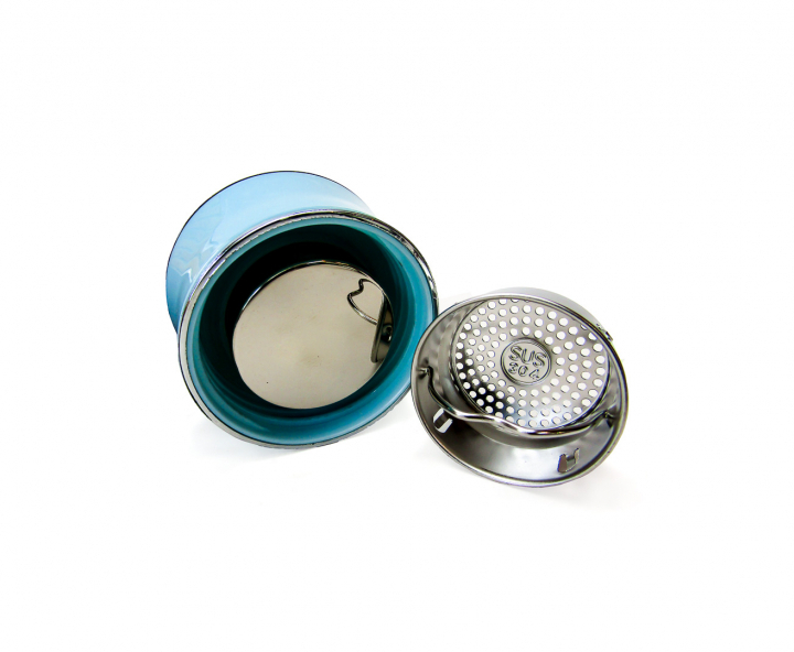 TERMO TERMICO (350ML) INOX./CELESTE