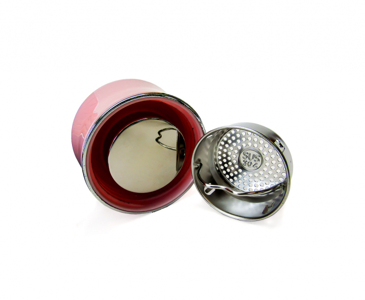 TERMO TERMICO (350ML) INOX./ROSADO