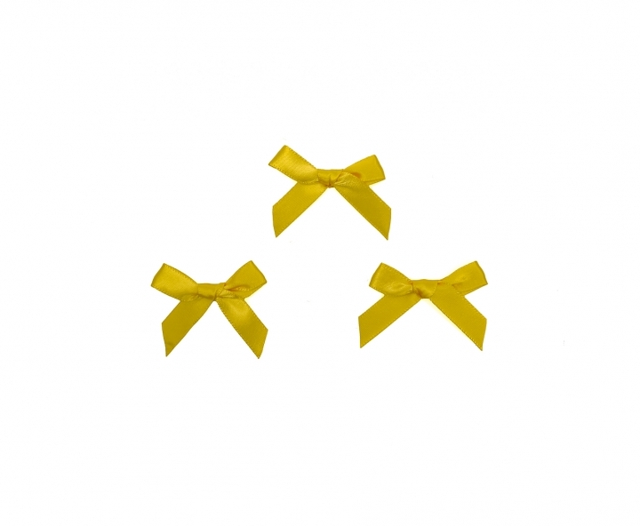 MOÑO DECORATIVO 20P AMARILLO