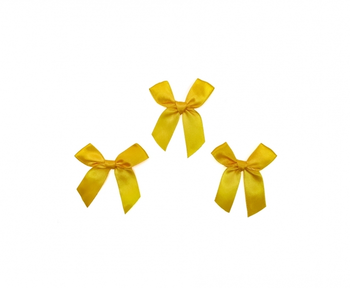 MOÑO DECORATIVO 20P AMARILLO