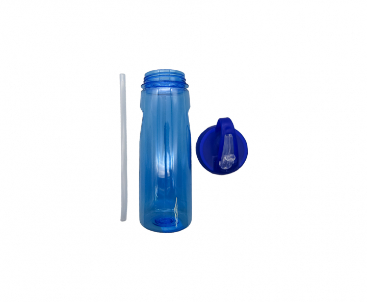 HOPPY PLASTICO (550ML) TRANSP./AZUL