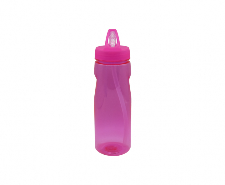 HOPPY PLASTICO (550ML) TRANSP./ROSADO