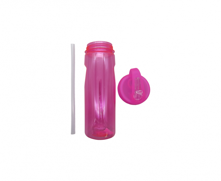 HOPPY PLASTICO (550ML) TRANSP./ROSADO