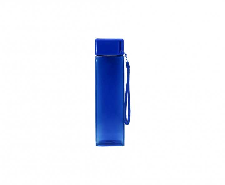HOPPY CUADRADO (500ML) TRANSP./AZUL