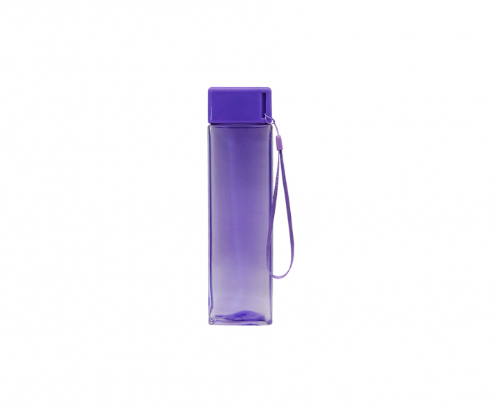 HOPPY CUADRADO (500ML) TRANSP./PURPURA