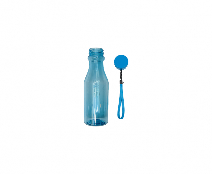 HOPPY PLASTICO (450ML) TRANSP./AZUL