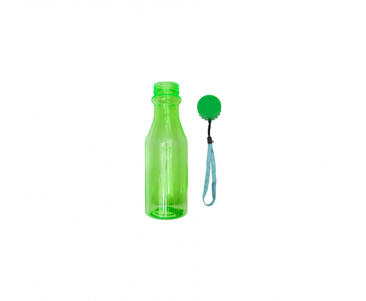 HOPPY PLASTICO (500ML) TRANSP./VERDE